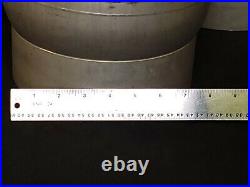 Varian High Vacuum 9 Inch Stainless Steel Gas Sphere Chamber with Nupro Valve