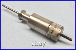 Varian Linear High Vacuum Feedthrough 854-5150 kf16 1 Travel Dial I/4 Shaft