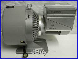 Varian TRISCROLL 600 Dry Scroll Vacuum Pump With Controller S4896001 PTS060001IN
