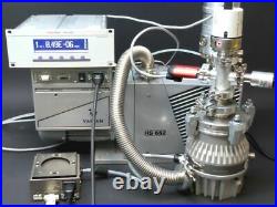 Varian TV 301 NAV 9698918S003 Tested and Working Turbomolecular Pump