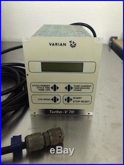 Varian Turbo-V 70 Controller TV-70 Turbo Molecular Pump Agilent