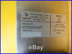 Varian VGA250IEP1 Gate Valve Assembly ISO250 Used Working