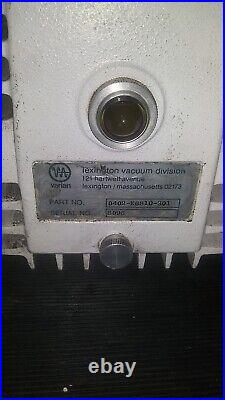 Varian Vacuum Pump Model 0402-k6810-301