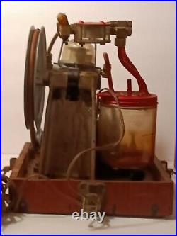 Vintage Antique Kerosene Vacuum Pump & Case