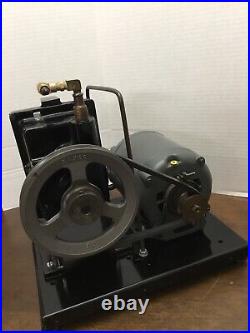 Vintage Nelson Vacuum Pump Berkeley Calif WithCentury Motor Nevaco HEAVY SN 15099