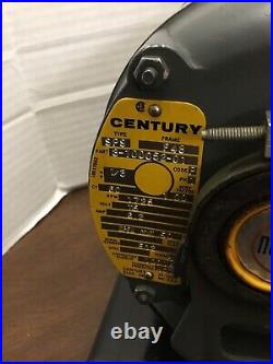 Vintage Nelson Vacuum Pump Berkeley Calif WithCentury Motor Nevaco HEAVY SN 15099