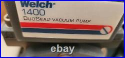 WELCH 1400 DUOSEAL Vacuum Pump Part # 1400B-01