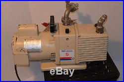 WELCH 5 8915 DirecTorr DIRECT DRIVE HIGH VACUUM PUMP! DUAL STAGE ROTARY VANE