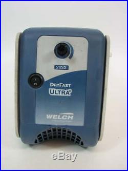 Welch Dryfast Ultra 2032b-01 Chemical Duty Diaphragm Vacuum Pump