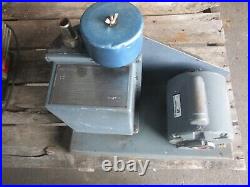 WELCH DUO-SEAL AEX30547 VACUUM PUMP WithGE 1/2 HP MOTOR, #1251237H USED