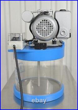 WITTE KC 0016 D Vacuum Pump Unit With Workstation & Vacuum Storage