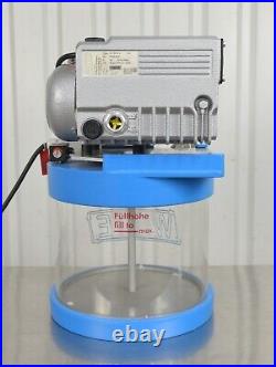 WITTE KC 0016 D Vacuum Pump Unit With Workstation & Vacuum Storage