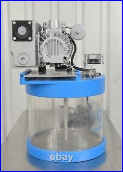 WITTE KC 0016 D Vacuum Pump Unit With Workstation & Vacuum Storage
