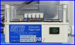 WITTE KC 0016 D Vacuum Pump Unit With Workstation & Vacuum Storage