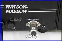 Watson Marlow 202 Digital Peristaltic Pump Eight Channel Cassette Head 50 rpm