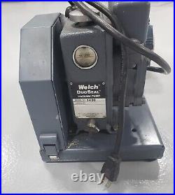 Welch 1400 DuoSeal Vacuum Pump 115V 60Hz 1 PH 1/3 hp Model 1400 Canberra 7400-01