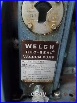 Welch 1400 Duo-Seal Two-Stage Vacuum Pump