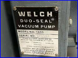 Welch 1400 Duo-Seal Vacuum Pump