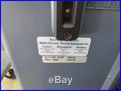 Welch 1402B-01 DUOSEAL Vaccum Pump 1402 5.6 cfm 1/2 HP (2537A)