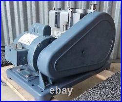 Welch 1402N Chemstar Duo-Seal Belt-Driven Vacuum Pump + C63CXGZP-4780 Motor +WAR
