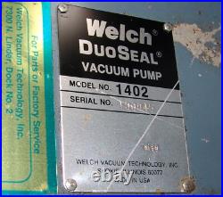 Welch 1402 Duoseal vacuum pump
