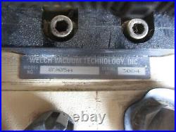 Welch 1.5 Vacuum Pump 8905a, 1/6 Hp, #4271243j Used