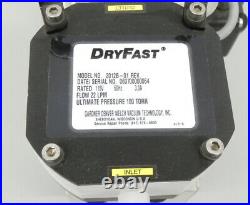 Welch 2012B-01 DryFast Vacuum Filtration Pump, Chemical Duty
