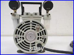 Welch 2522B-01 Laboratory dry vacuum pump Motor No M600108C