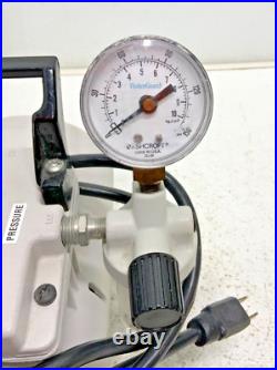 Welch 2522B-01 Thermally Protected Oil Free Pressure Vacuum Pump Motor 42B
