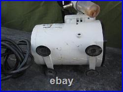 Welch 2534B-01 WOB-L 1 Press Dry Vacuum Piston Pump w Dual Gauges