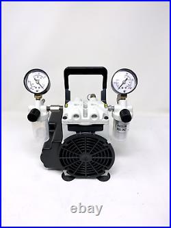 Welch 2546B-01 WOB-L Dry Piston Vacuum / Pressure Pump Clean, Tested, Reliable