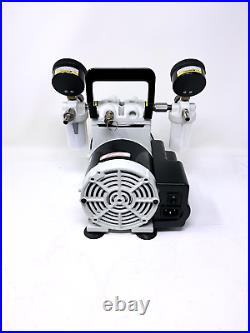 Welch 2546B-01 WOB-L Dry Piston Vacuum / Pressure Pump Clean, Tested, Reliable