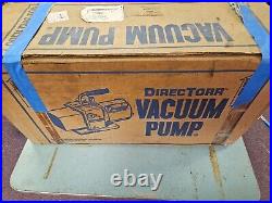 Welch 8806 DirecTorr Direct Drive Rotary Vane Mechanical Vacuum Pump Used