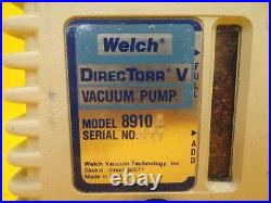 Welch 8910A Vacuum Pump DirecTorr V C37JXDW-157 Used Tested As-Is