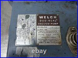 Welch Belt-Driven Vacuum Pump DuoSeal 1402 R