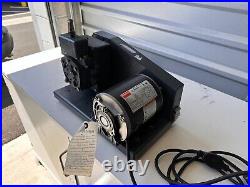 Welch DuoSeal 1400 Belt Drive Rotary Vane Dual Stage Mechanical Vacuum Pump