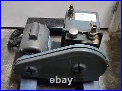 Welch DuoSeal 1402 Belt Drive Rotary Vane Mechanical Vacuum Pump LOCAL PICKUP