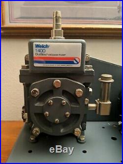 Welch Duo-Seal Vacuum Pump Model 1400 Vacuum Pump, Tested Working