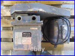 Welch Duoseal 1380 Vacuum Pump, 1/2 Hp, #725300g Used