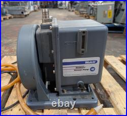 Welch Duoseal Vacuum Pump. 5 HP 115/208-230v 1725 RPM 1402