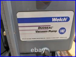 Welch Duoseal Vacuum Pump. 5 HP 115/208-230v 1725 RPM 1402