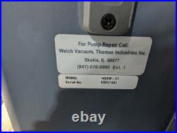 Welch Duoseal Vacuum Pump. 5 HP 115/208-230v 1725 RPM 1402