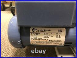 Welch Gem 1.0 Direct Drive Vacuum Pump 8890-75 Franklin Electric Motor 115/230 V