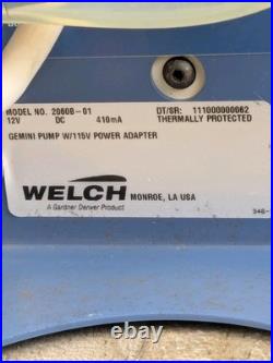 Welch Gemini Vacuum Pump 2060b-01