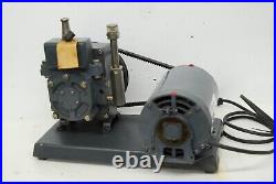 Welch M 1400 Duo-Seal Vacuum Pump With Century 7-141518-20 1/3HP 115V Motor
