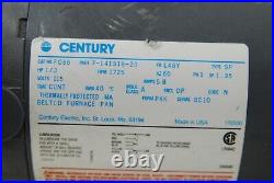 Welch M 1400 Duo-Seal Vacuum Pump With Century 7-141518-20 1/3HP 115V Motor
