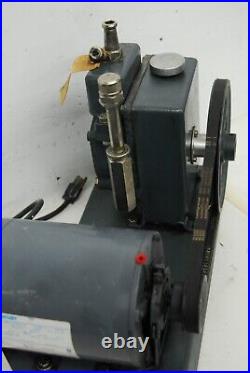 Welch M 1400 Duo-Seal Vacuum Pump With Century 7-141518-20 1/3HP 115V Motor