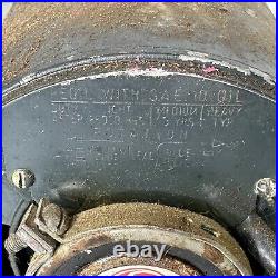 Welch Model 1400 General Electric 5XRH098D Vacuum Pump 1/3Hp 1725rpm Made in USA