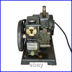 Welch Model 1400 General Electric 5XRH098D Vacuum Pump 1/3Hp 1725rpm Made in USA