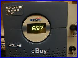 Welch Model 2027 Self Cleaning Dry Vacuum pump